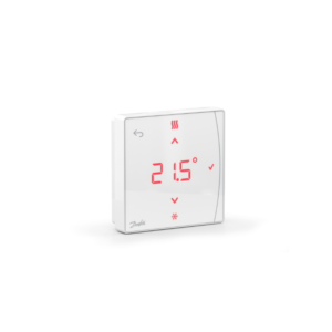 Danfoss Icon2 wireless room temperature/humidity thermostat with display 088U2121 - Image 3