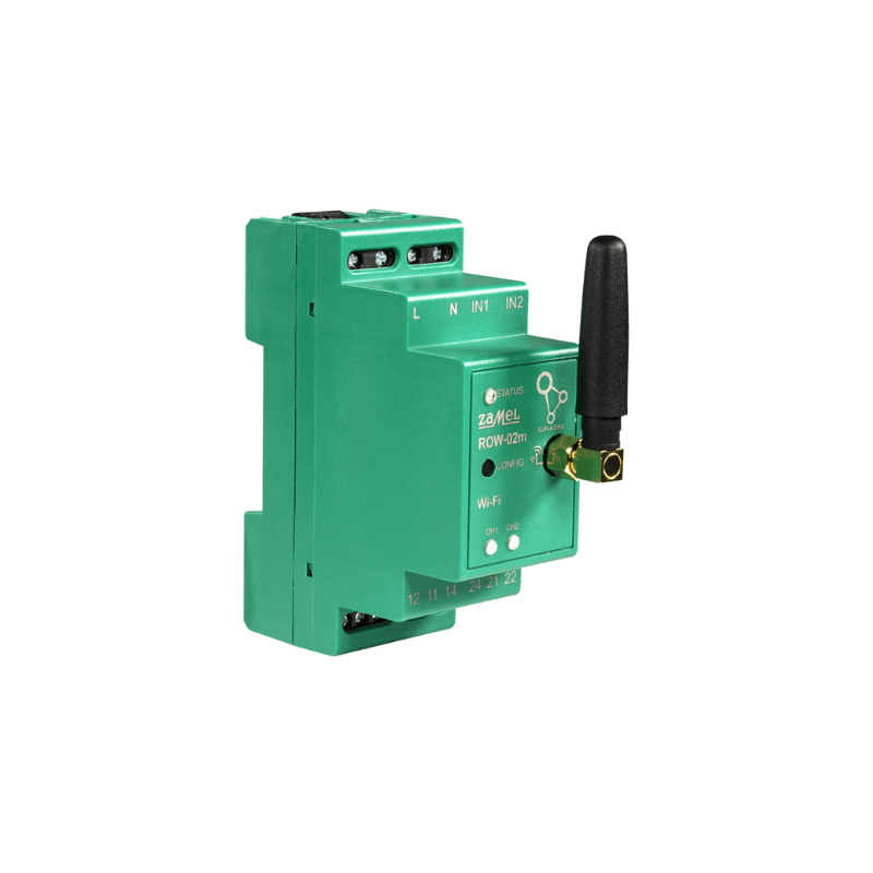 Zamel ROW-02M 2x230V modulinis WiFi valdiklis - Elektronika Namams