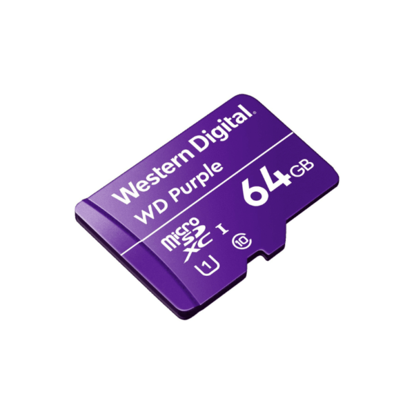 Mikro SD kortelė WD Purple WDD064G1P0C