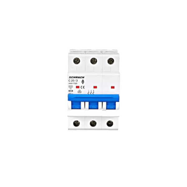 Automatinis jungiklis Schrack AM617320 (C20, 3P, 230V, 6kA)