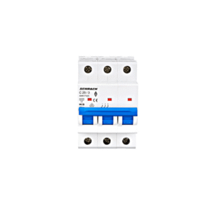 Automatinis jungiklis Schrack AM617325 (C25, 3P, 230V, 6kA)