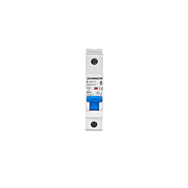 Automatinis jungiklis Schrack AM618110 (B10, 1P, 230V, 6kA)