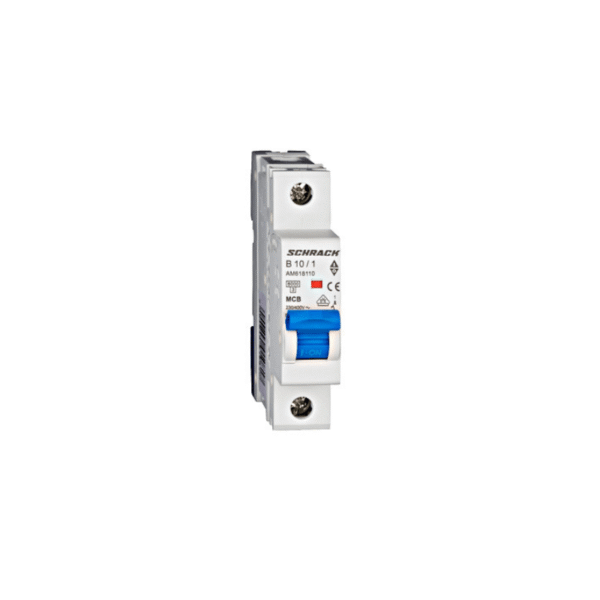 Automatinis jungiklis Schrack AM618110 (B10, 1P, 230V, 6kA)