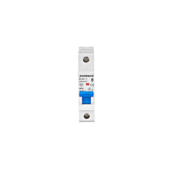 Automatinis jungiklis Schrack AM618120 (B20, 1P, 230V, 6kA)