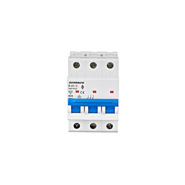 Automatinis jungiklis Schrack AM618320 (B20, 3P, 230V, 6kA)