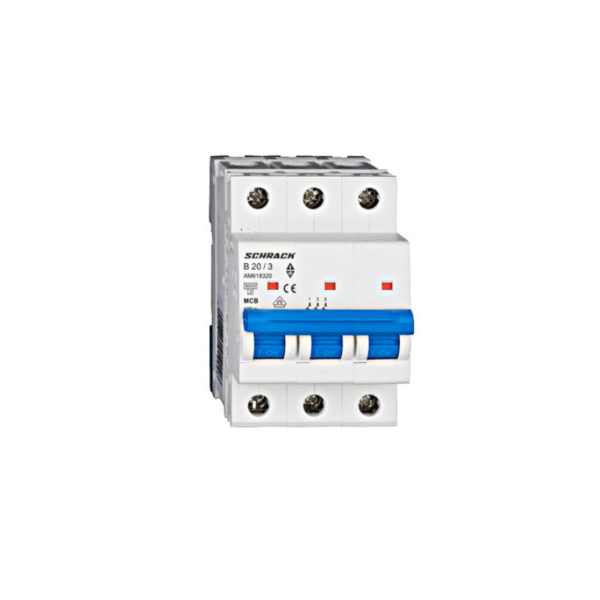 Automatinis jungiklis Schrack AM618320 (B20, 3P, 230V, 6kA)